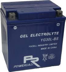 Gel-batterier är extremt ovanliga