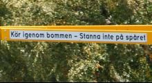 Så här ska alla bommar skyltas.