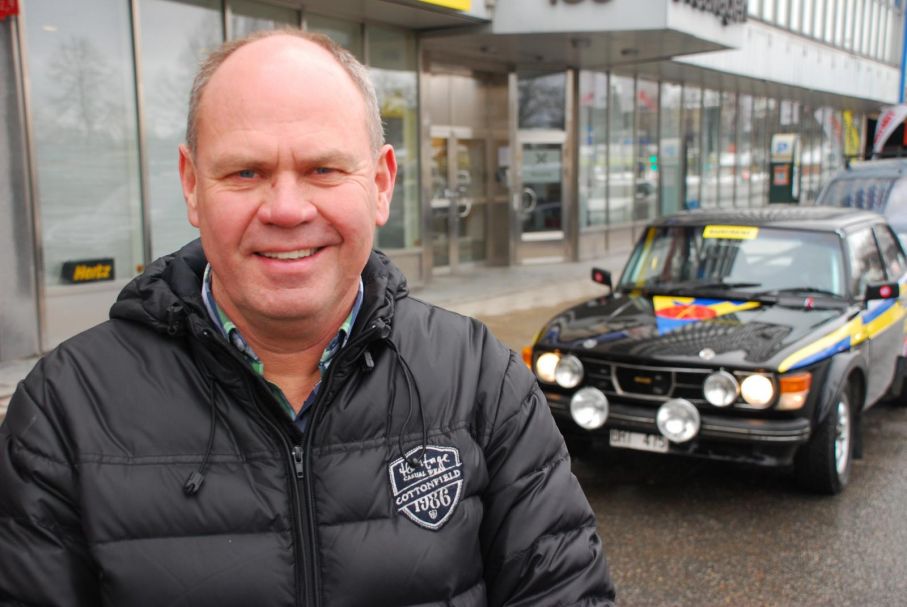 Nya vd:n Erik Uppsäll har varit med i vår systertidning Klassiker ett flertal gånger. Här med sin SAAB.