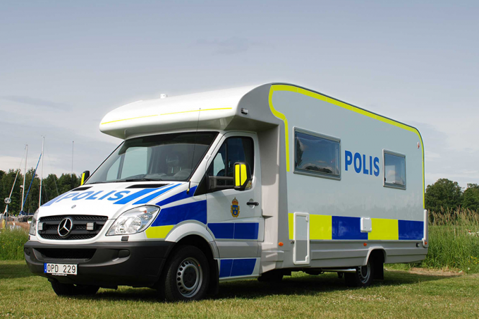 Nordic husbilar har byggt flera husbilar till polisen.