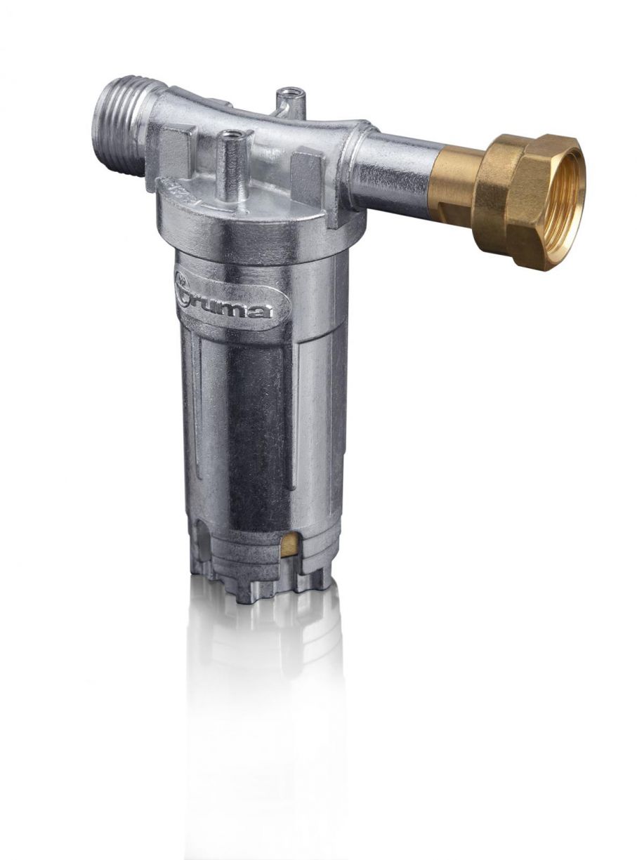 Truma Gasfilter är ett tillbehör som filtrerar aerosoler (oljiga rester) i gasolen och hindrar dem från att fortsätta till regulator och resten av systemet.