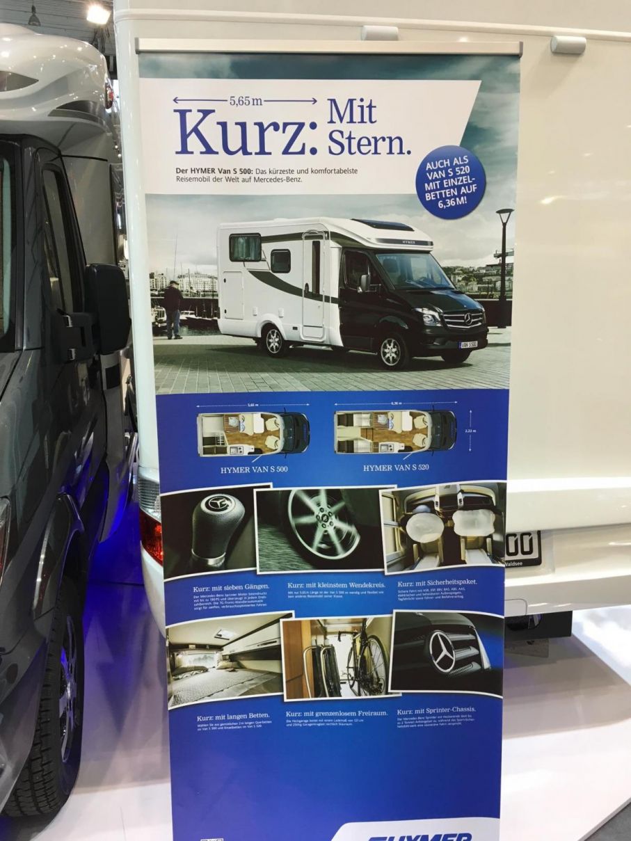 Hymer Van S500 samt S520