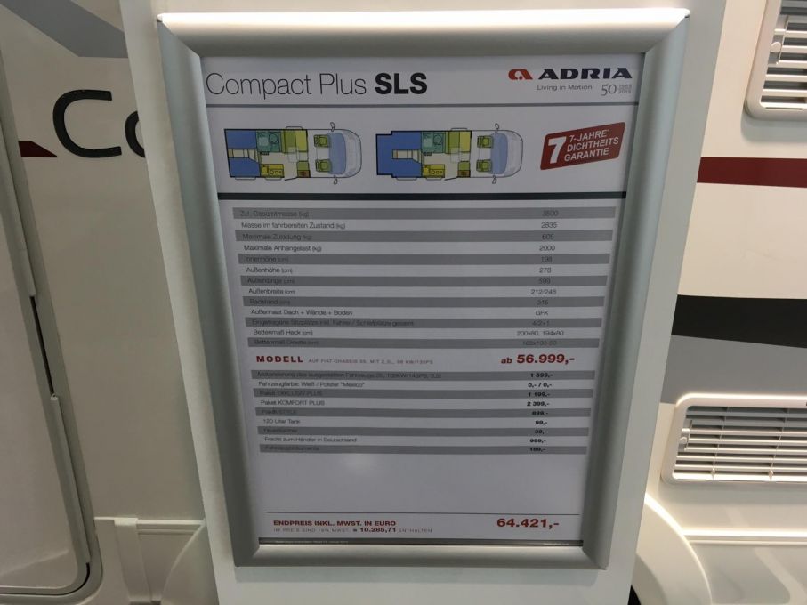 Adria Compact SLS