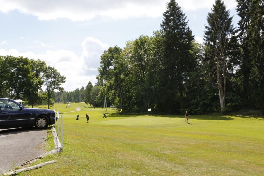 Golfbana centralt i Avesta.