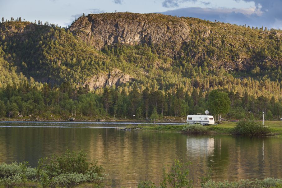 Det måste kännas bra att ha denna plats på fiskecampen!