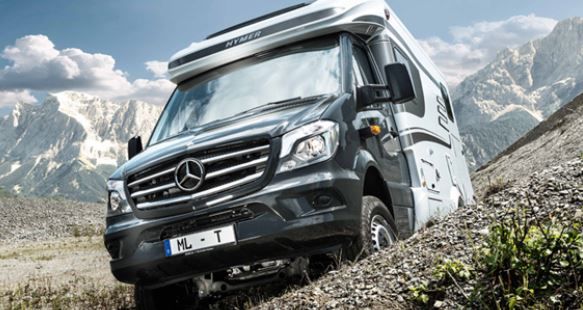 Ny fyrhjulsdriver Hymer ML-T till 2015