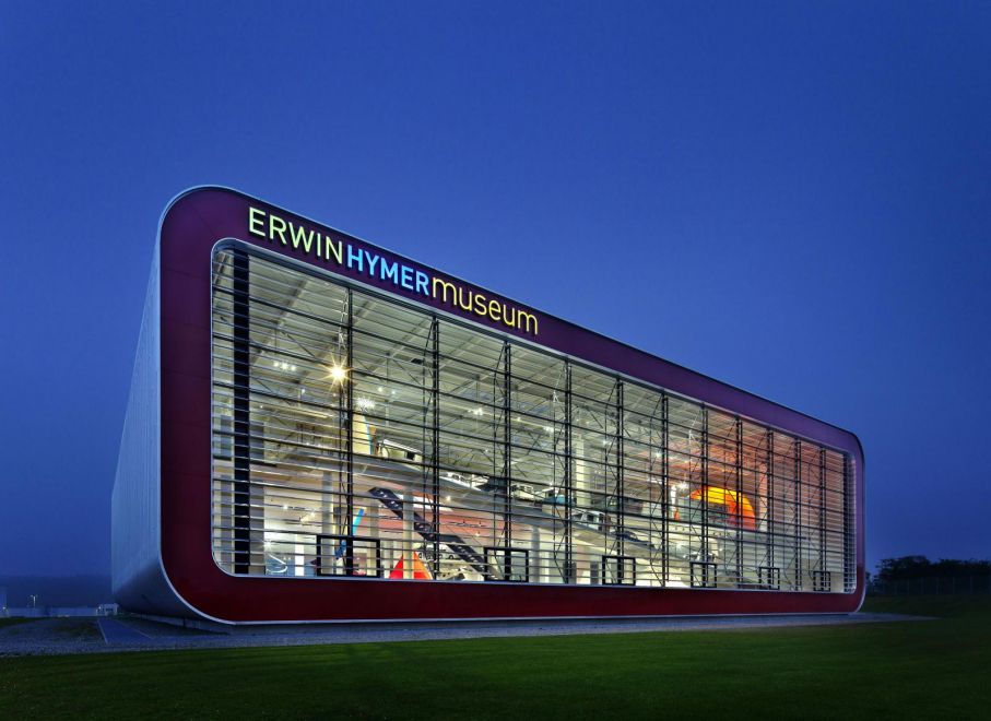 Hymergruppens museum i Bad Waldsee är ett spännande resmål och den ikoniska byggnaden har blivit ett landmärke