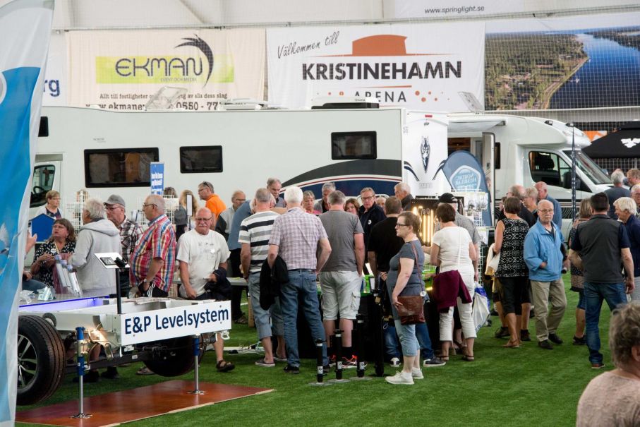 Fritidsmässan växer och arrangeras för andra gången inomhus i Kristinehamn Arena.